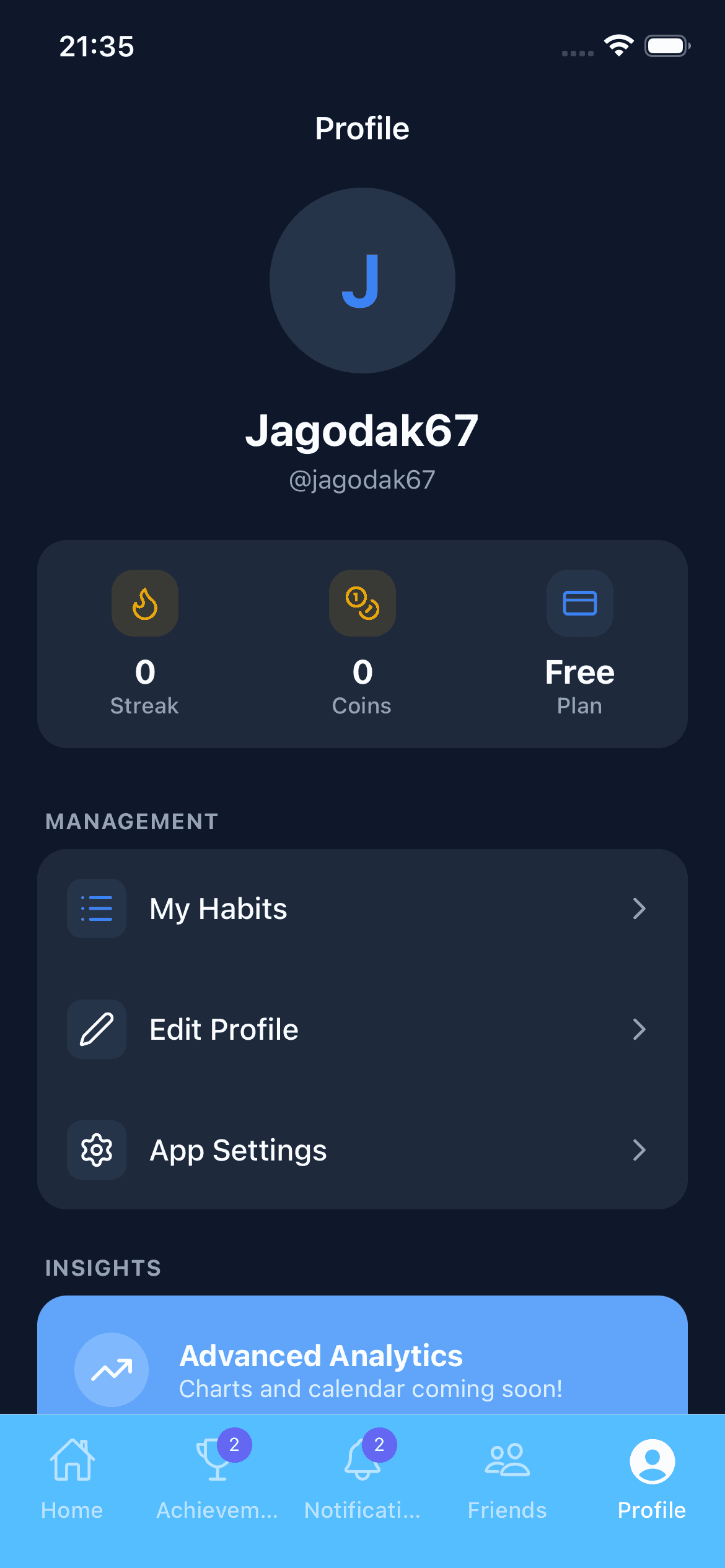Kairo - Habit Tracker screenshot 2
