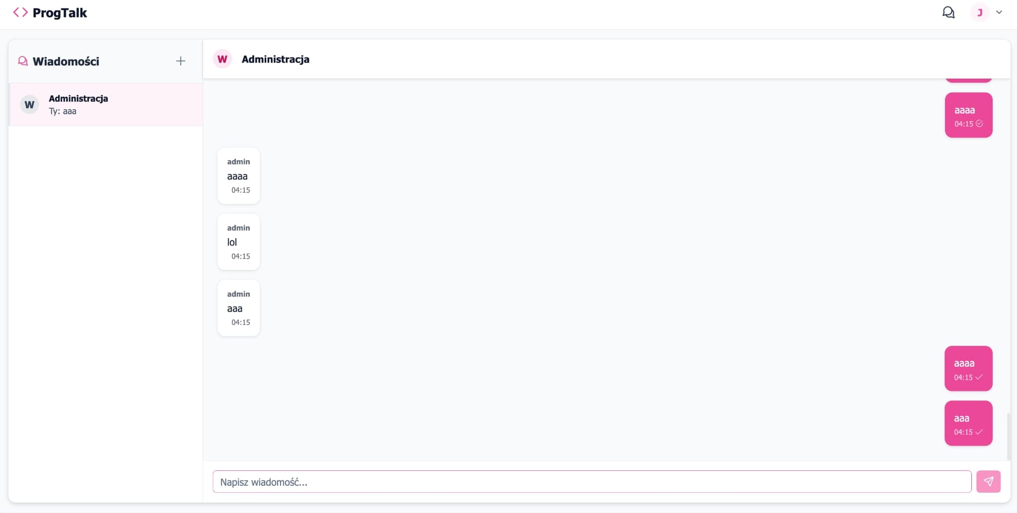 ProgTalk screenshot 4